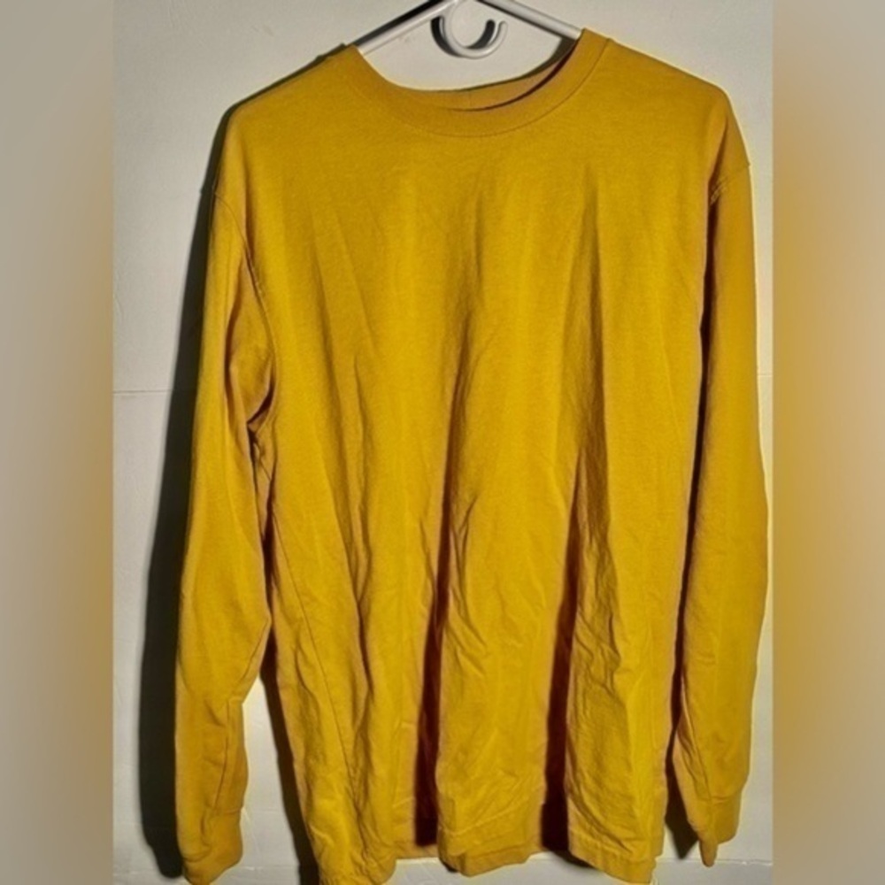 CARHARTT SWEATSHIRTS MEN’S OR WOMEN YELLOW LOOSE FIT SIZE MEDIUM